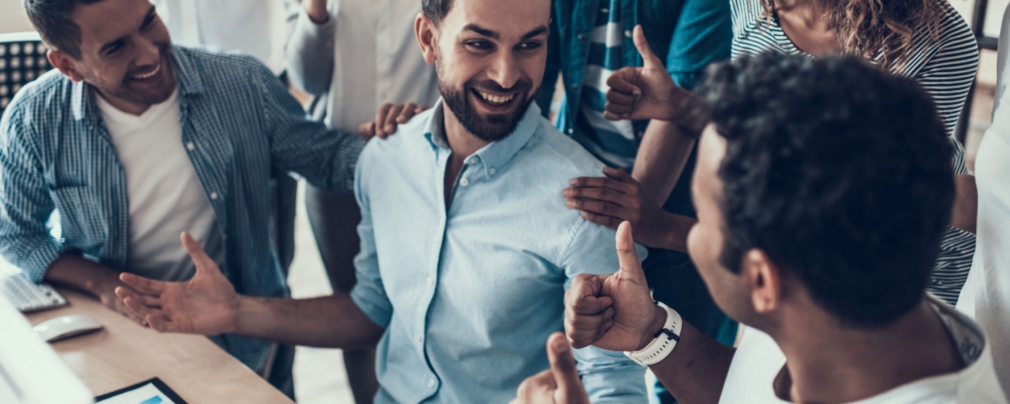 Team Work-People-Business-Office-Happy