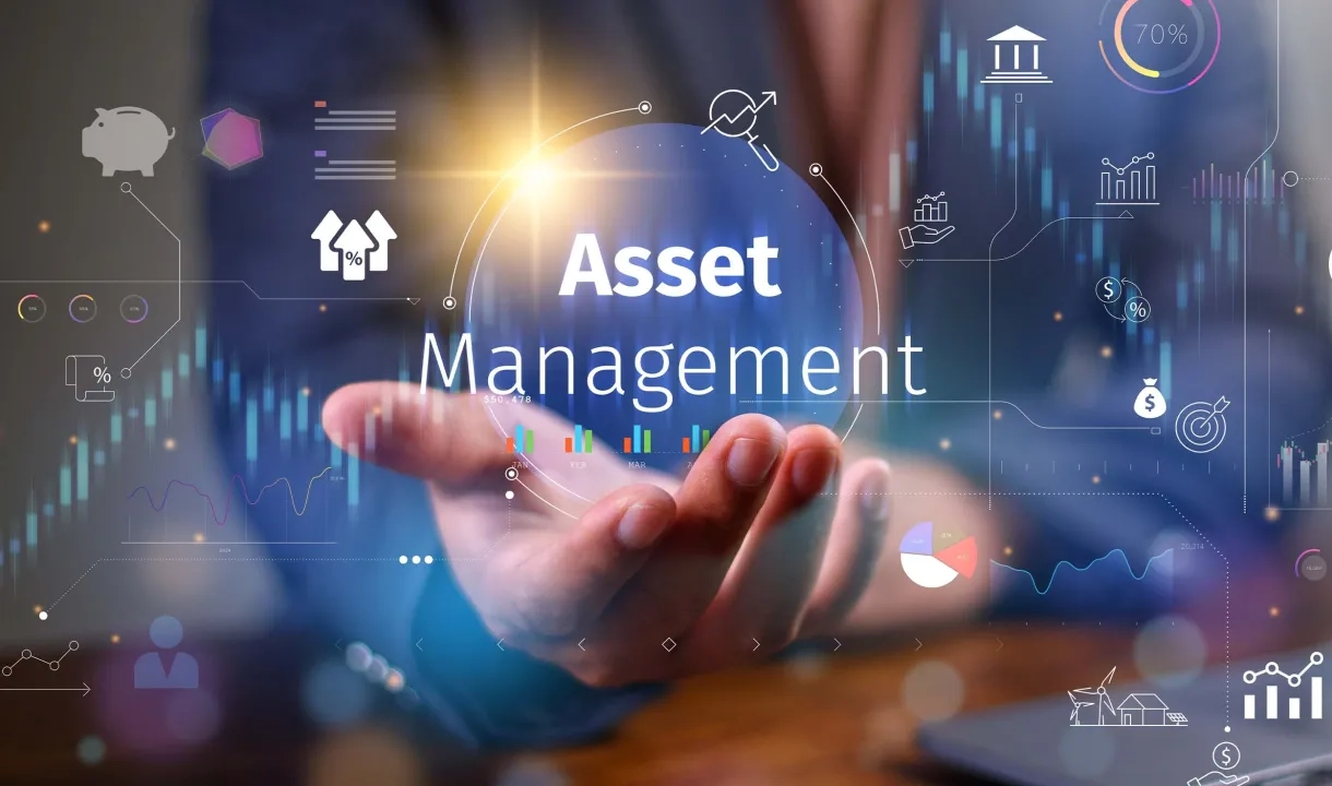 Image-Hand holding Asset Management