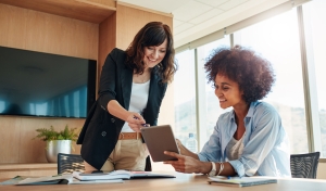 Team Work-Women's-Happy-People-Tablet