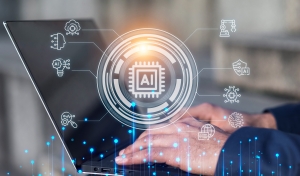 AI & Innovation - Person - Using - Tool