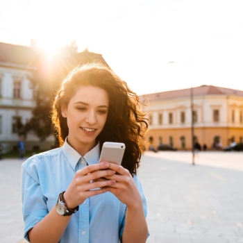 Woman-Happy-Technology-Phone