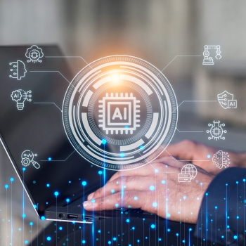 AI & Innovation - Person - Using - Tool