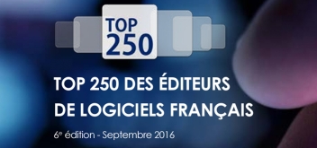 ranked 6th in the “Specialist Software” category for the Top 250 French Software providers-Push