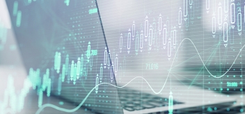 Push PR financier-laptop-background-trading-investment
