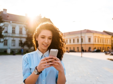 Woman-Happy-Technology-Phone