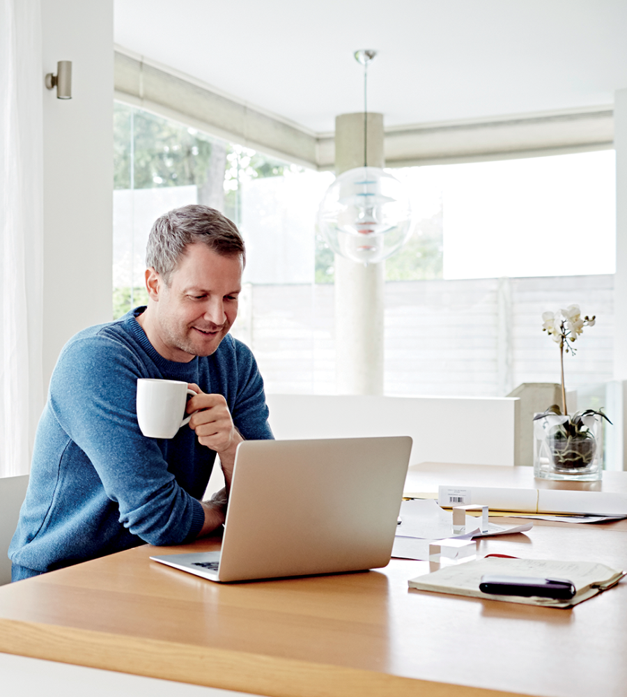 Man-Work from home-Laptop-AMP-HPslider